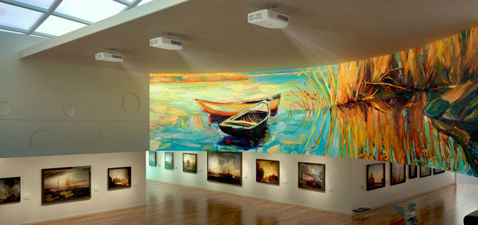 Die besten Laserprojektoren für große Räume, Epson EB-PU2010W High Brightness Projektoren