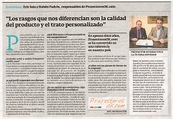 La Vanguardia interviewt ProyectoresOK